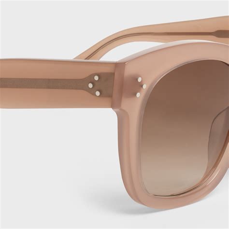 celine oversized s002 sunglasses in acetate|OVERSIZED S002 SUNGLASSES IN ACETATE .